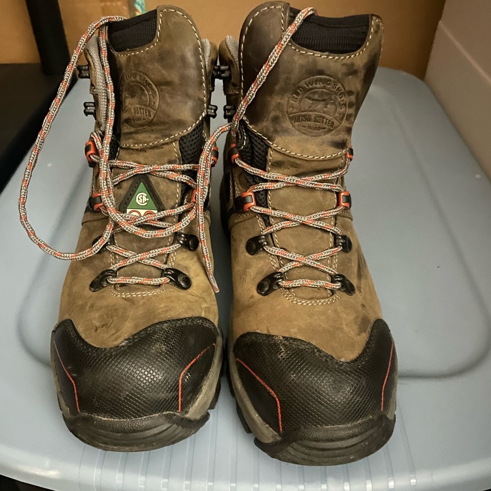 Itish setter steel toed work boots